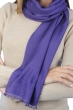 Cashmere & Zijde accessoires sjaals scarva lila 170x25cm